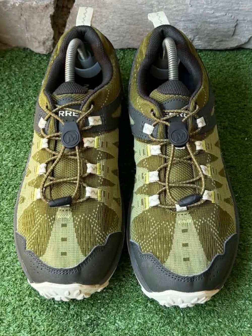 Merrell Accentor 3 Olive Moss Mens Hiking Sneakers - Picture 3 of 8
